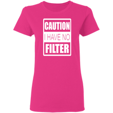 Load image into Gallery viewer, No Filter Ladies' 5.3 oz. T-Shirt
