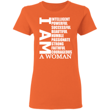 Load image into Gallery viewer, I Am Ladies&#39; 5.3 oz. T-Shirt
