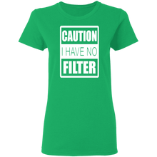 Load image into Gallery viewer, No Filter Ladies' 5.3 oz. T-Shirt
