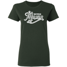 Load image into Gallery viewer, Blessed Mama Ladies&#39; 5.3 oz. T-Shirt
