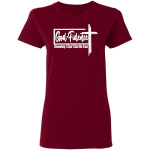 Godfidence Ladies' 5.3 oz. T-Shirt