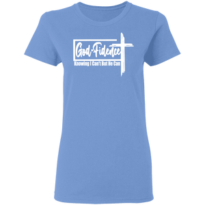 Godfidence Ladies' 5.3 oz. T-Shirt