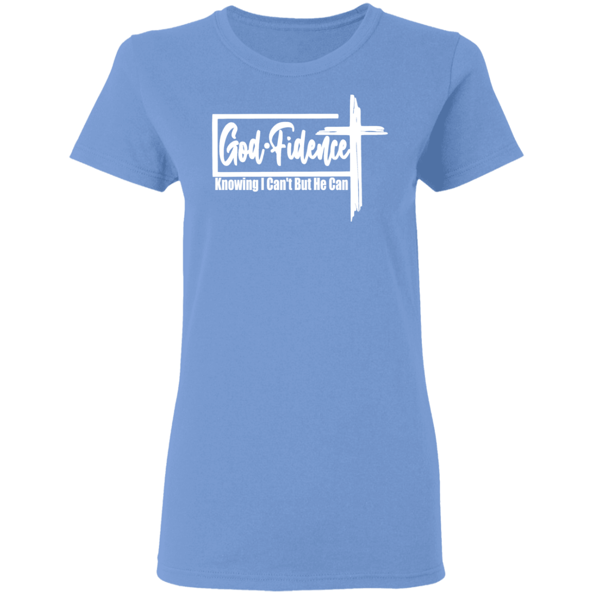 Godfidence Ladies' 5.3 oz. T-Shirt