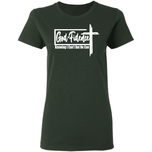 Godfidence Ladies' 5.3 oz. T-Shirt