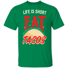 Load image into Gallery viewer, Eat Tacos Big and Tall T-Shirt
