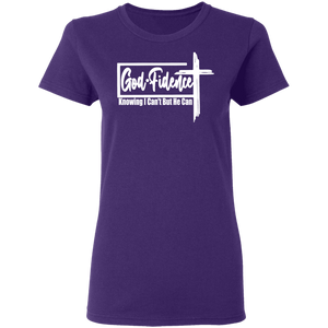 Godfidence Ladies' 5.3 oz. T-Shirt