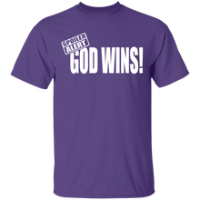 Load image into Gallery viewer, God Wins 5.3 oz. T-Shirt
