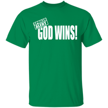 Load image into Gallery viewer, God Wins 5.3 oz. T-Shirt
