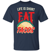 Load image into Gallery viewer, Eat Tacos Big and Tall T-Shirt
