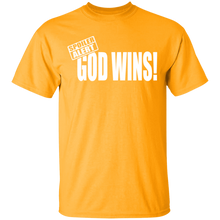 Load image into Gallery viewer, God Wins 5.3 oz. T-Shirt
