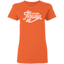 Load image into Gallery viewer, Blessed Mama Ladies&#39; 5.3 oz. T-Shirt
