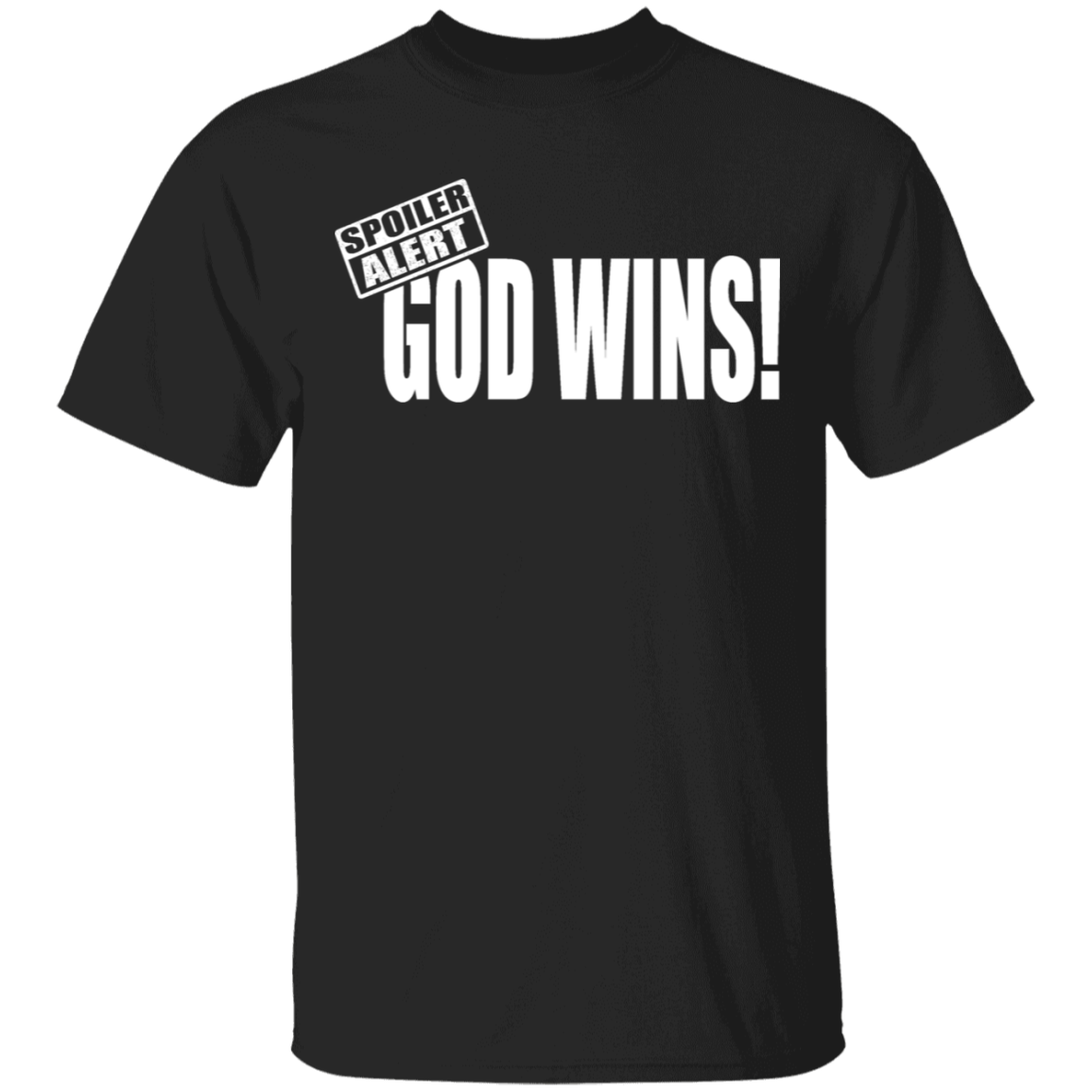 God Wins 5.3 oz. T-Shirt