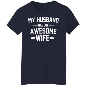 Awesome Wife Ladies' 5.3 oz. T-Shirt