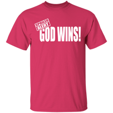 Load image into Gallery viewer, God Wins 5.3 oz. T-Shirt
