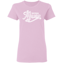 Load image into Gallery viewer, Blessed Mama Ladies&#39; 5.3 oz. T-Shirt
