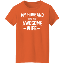 Load image into Gallery viewer, Awesome Wife Ladies&#39; 5.3 oz. T-Shirt
