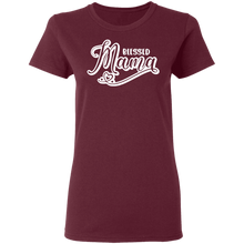 Load image into Gallery viewer, Blessed Mama Ladies&#39; 5.3 oz. T-Shirt
