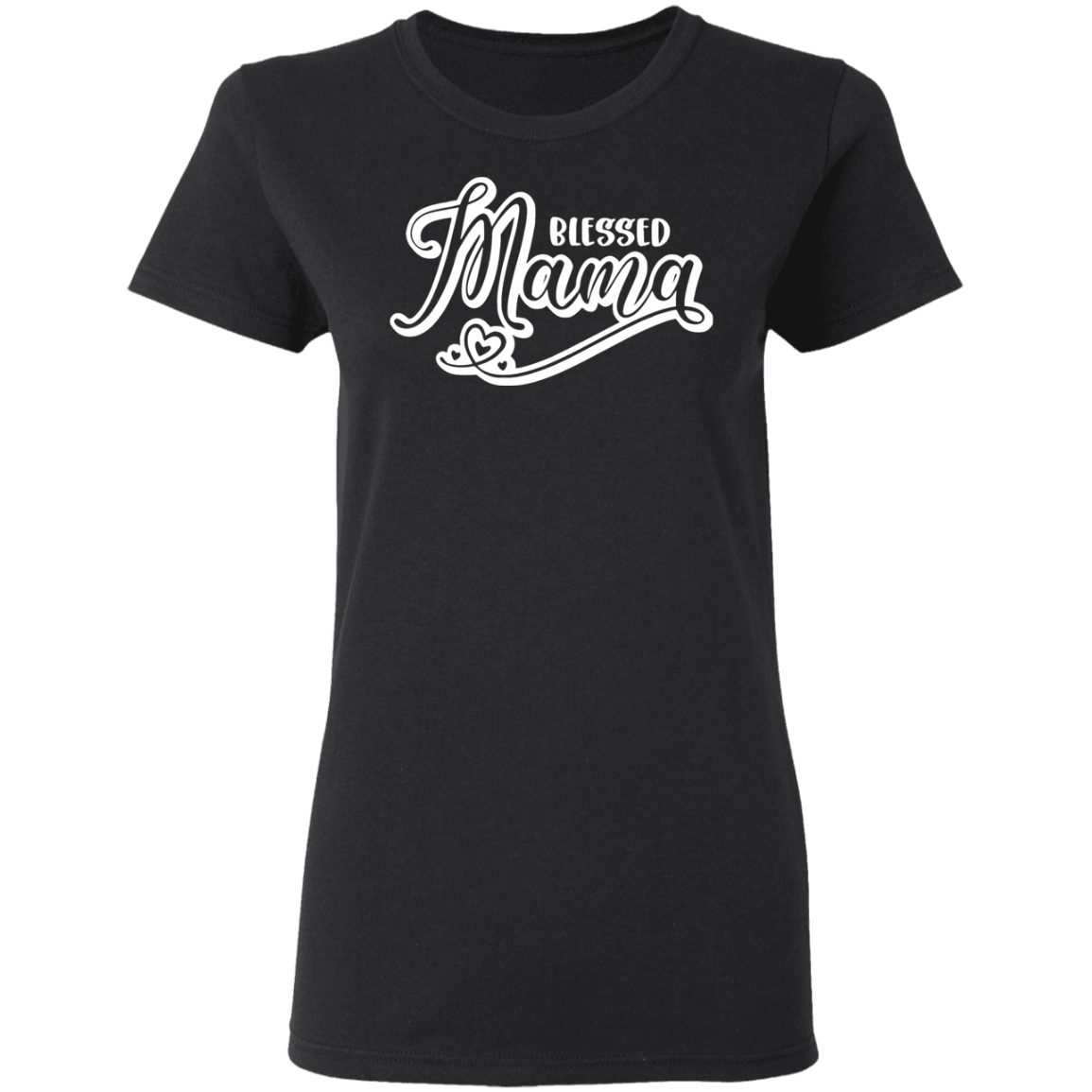 Blessed Mama Ladies' 5.3 oz. T-Shirt