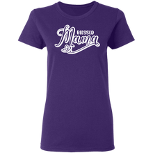 Load image into Gallery viewer, Blessed Mama Ladies&#39; 5.3 oz. T-Shirt
