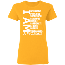 Load image into Gallery viewer, I Am Ladies&#39; 5.3 oz. T-Shirt
