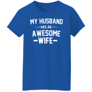 Awesome Wife Ladies' 5.3 oz. T-Shirt