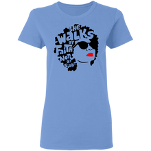 Load image into Gallery viewer, Walk By Faith Ladies&#39; 5.3 oz. T-Shirt
