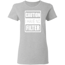 Load image into Gallery viewer, No Filter Ladies' 5.3 oz. T-Shirt
