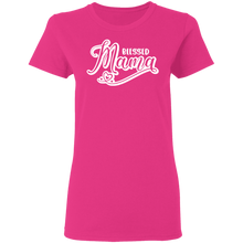 Load image into Gallery viewer, Blessed Mama Ladies&#39; 5.3 oz. T-Shirt
