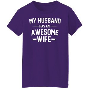 Awesome Wife Ladies' 5.3 oz. T-Shirt