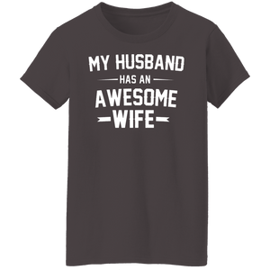 Awesome Wife Ladies' 5.3 oz. T-Shirt