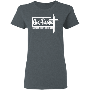 Godfidence Ladies' 5.3 oz. T-Shirt