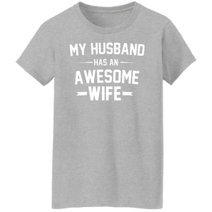 Awesome Wife Ladies' 5.3 oz. T-Shirt