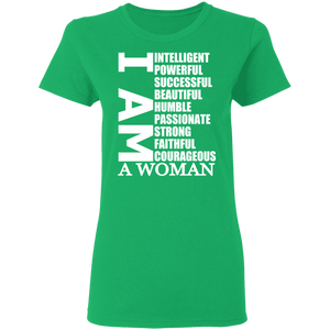 I Am Ladies' 5.3 oz. T-Shirt