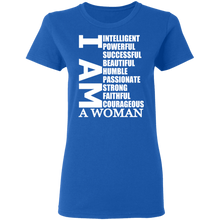 Load image into Gallery viewer, I Am Ladies&#39; 5.3 oz. T-Shirt
