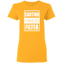 Load image into Gallery viewer, No Filter Ladies' 5.3 oz. T-Shirt
