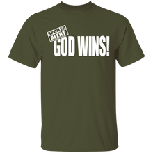 Load image into Gallery viewer, God Wins 5.3 oz. T-Shirt
